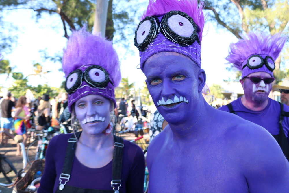 Zombie Bike Ride 2018 photo - Duval Street, Key West